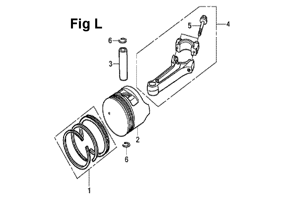 Fig-7 Diagram and Parts List for GXV160UH2 Type N1 Honda Engine