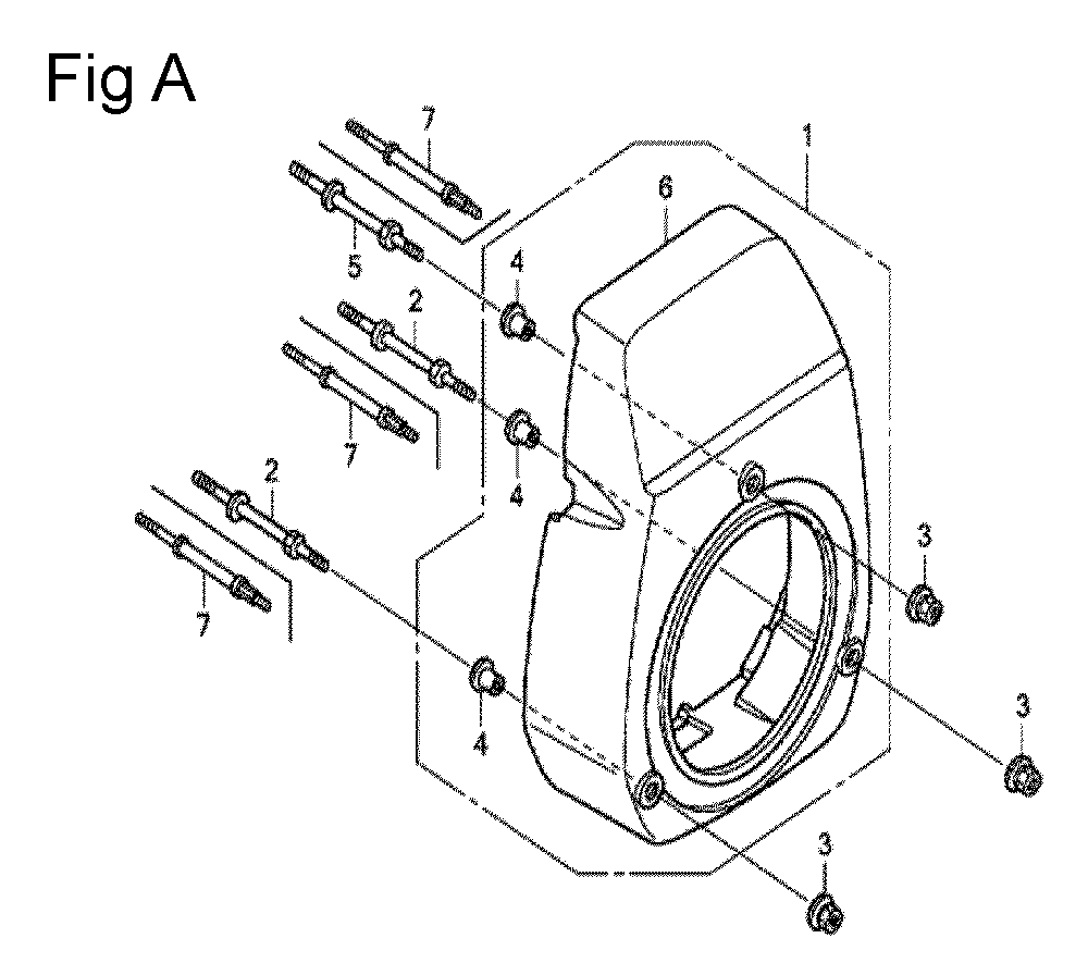 Fig-1 Diagram and Parts List for GC135 Type PXD Honda Engine