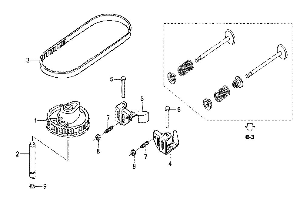 Fig-0 Diagram and Parts List for GCV160LA Type N1AF Honda Engine