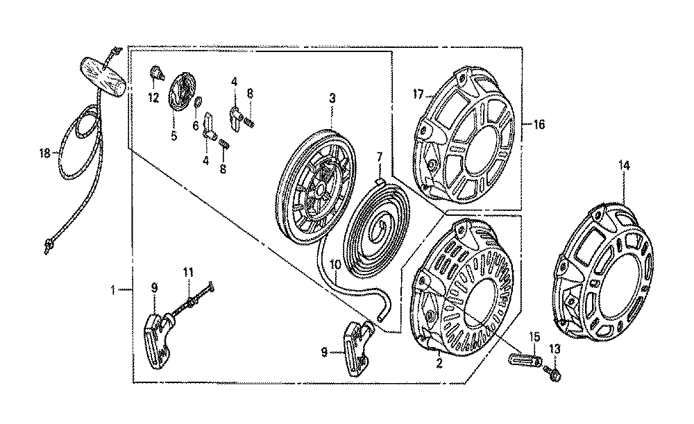 Fig-0 Diagram and Parts List for GX160K1 (SNX)(20-8669999) Honda Engine