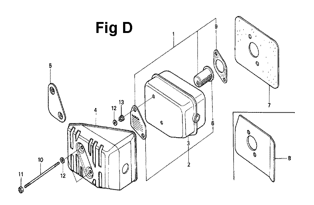 Fig-14 Diagram and Parts List for GXV120 Type N2TA Honda Engine