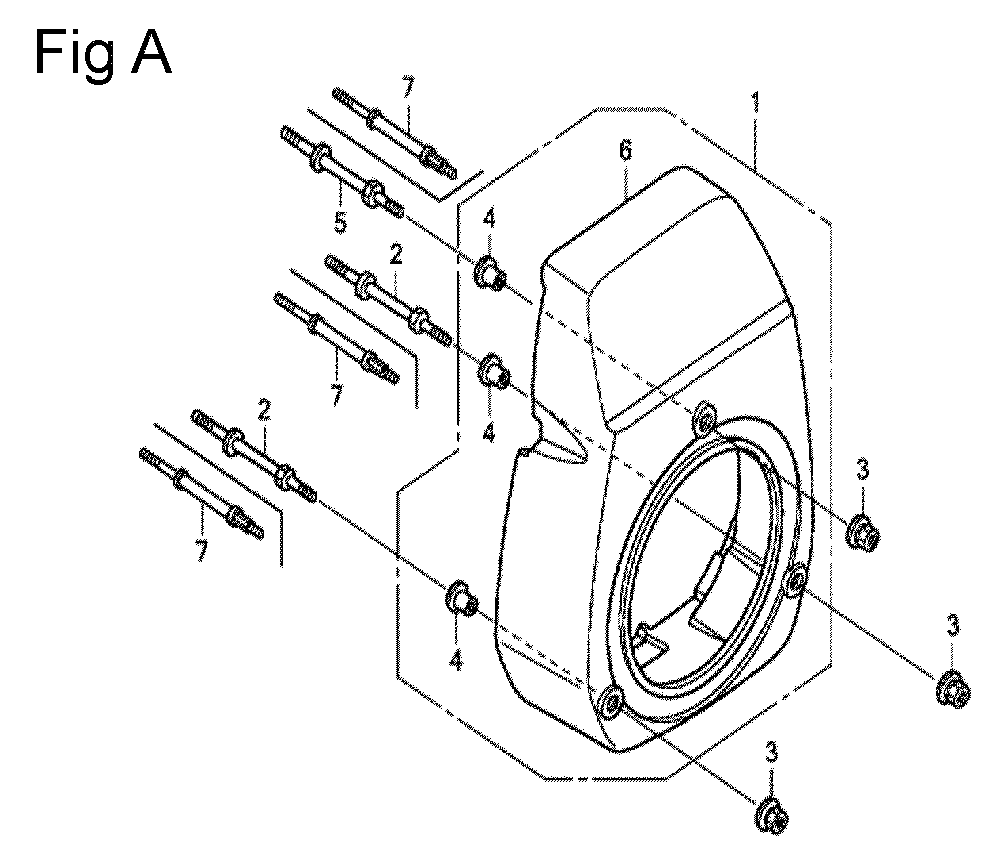 Fig-1 Diagram and Parts List for GC160A Type QHE4 Honda Engine