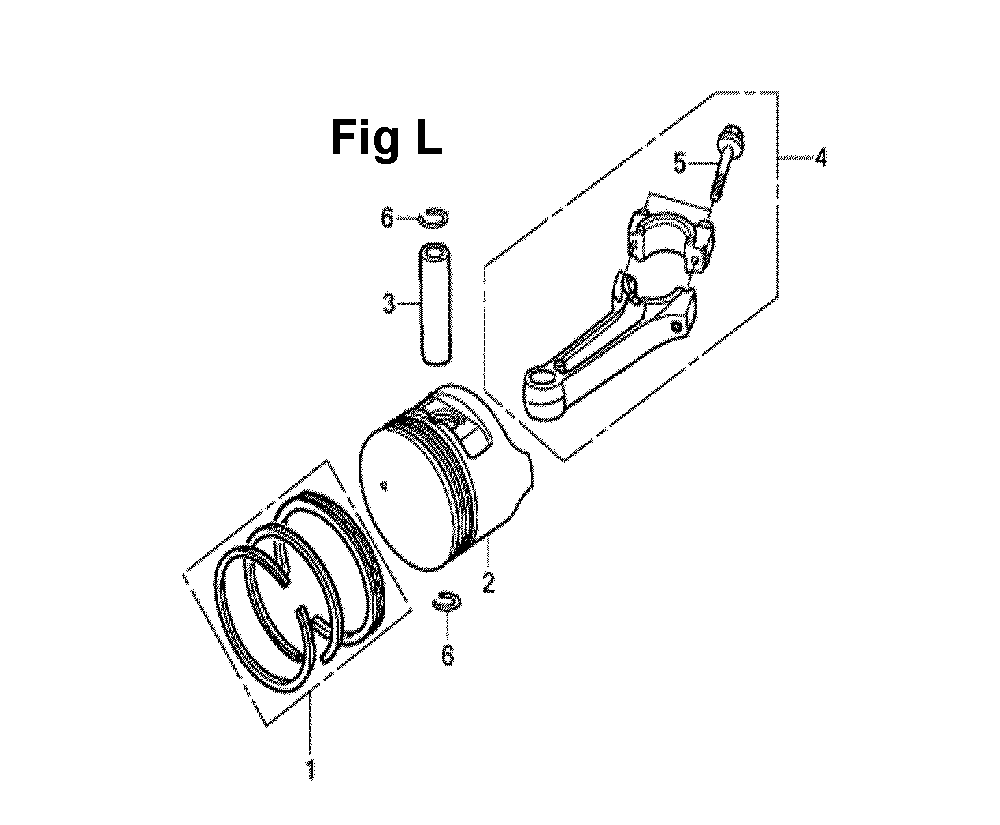 Fig-5 Diagram and Parts List for GXV160UH2 Type A1AS Honda Engine