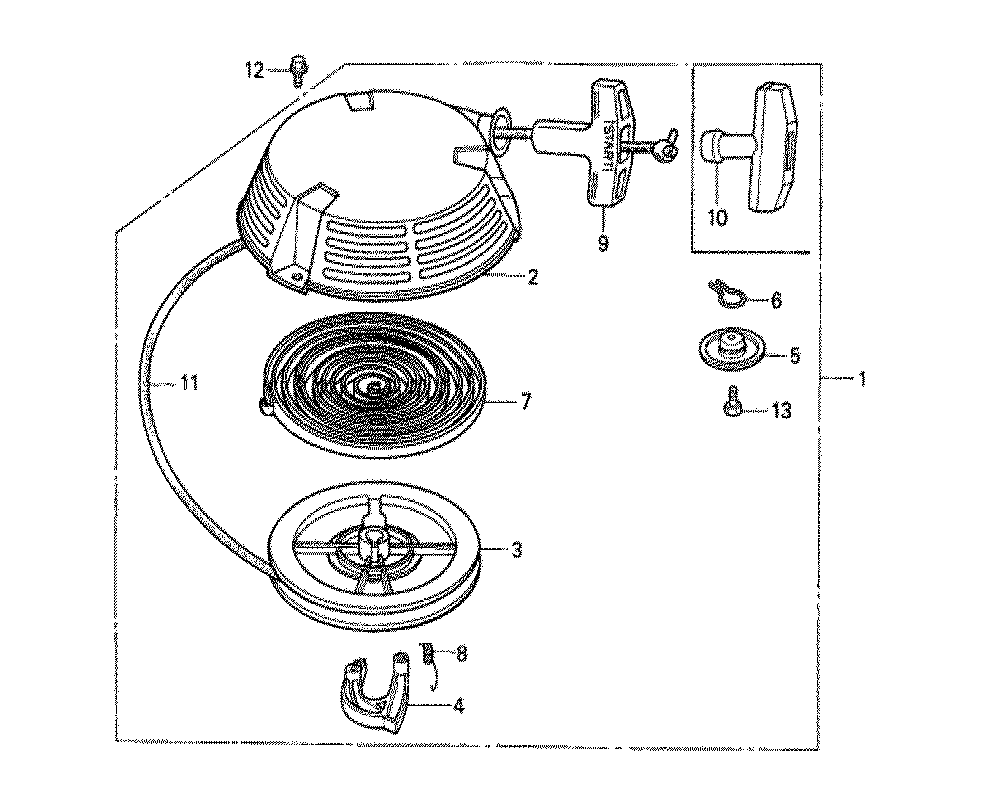 Fig-0 Diagram and Parts List for GXV160 Type N4 Honda Engine