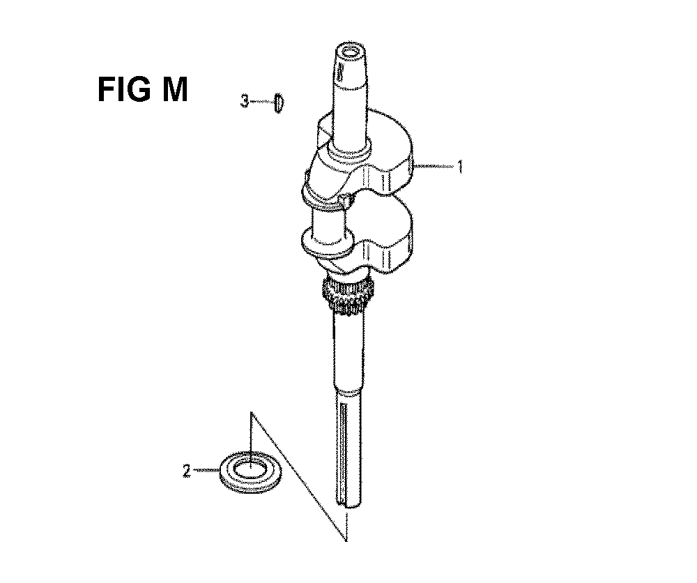 Fig-15 Diagram and Parts List for GXV530 Type UXE3A Honda Engine