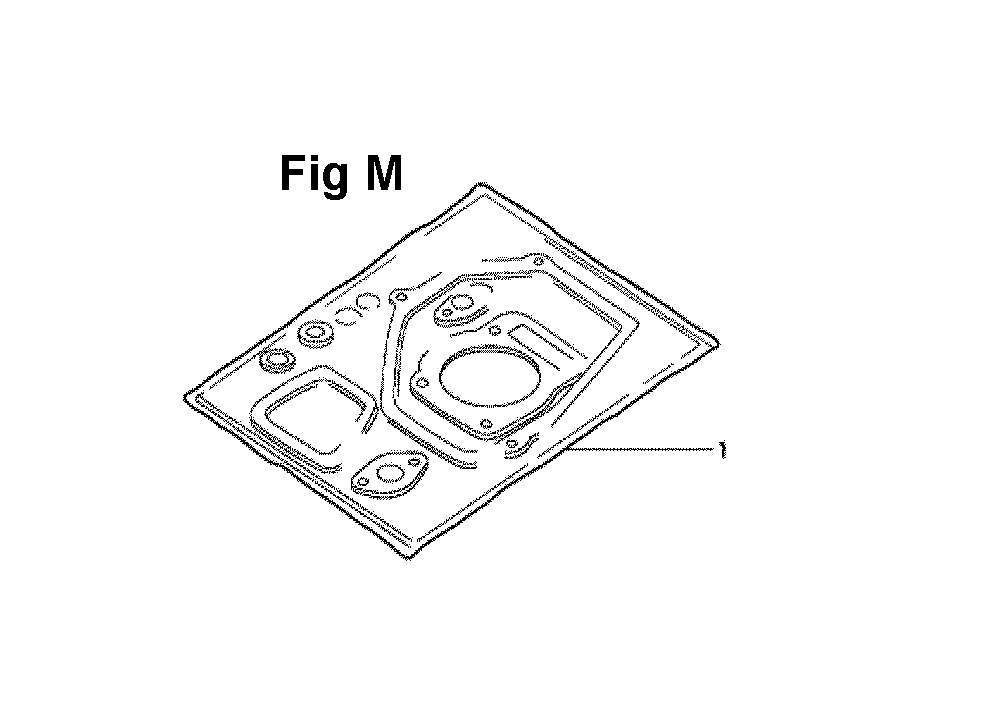 Fig-6 Diagram and Parts List for GXV140 Type N1KA Honda Engine