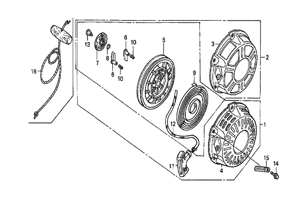 Fig-0 Diagram and Parts List for GX160K1 (VGE4)(86-9099999) Honda Engine
