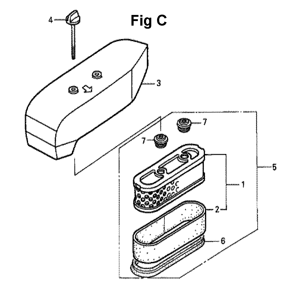 Fig-11 Diagram and Parts List for GXV160K1 Type A12 Honda Engine
