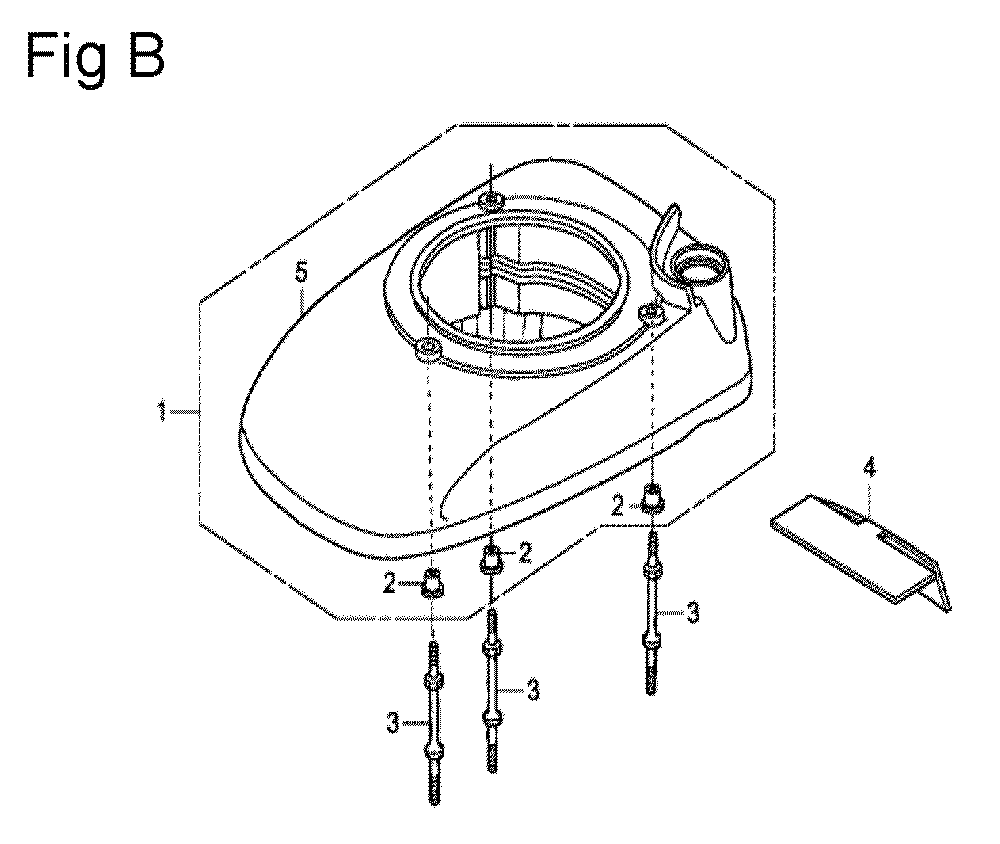 Fig-2 Diagram and Parts List for GSV190LA Type S3T Honda Engine