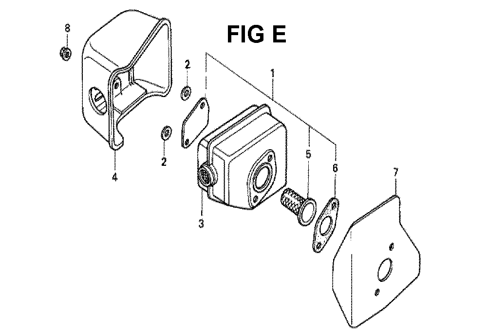 Fig-5 Diagram and Parts List for GXV160H2 Type N4N5 Honda Engine