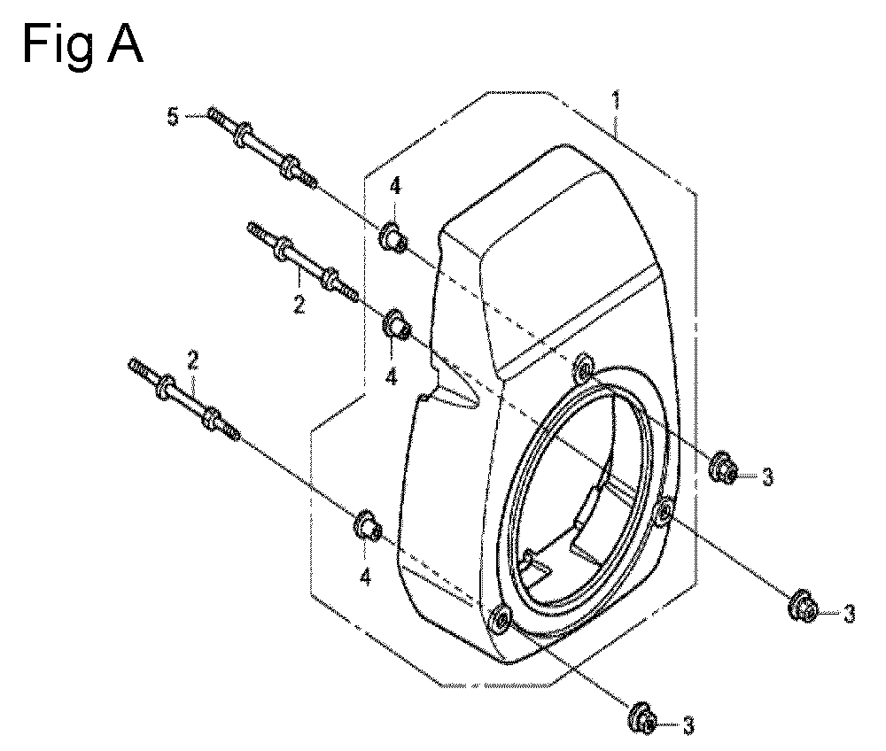 Fig-1 Diagram and Parts List for GC190A Type QHE5 Honda Engine