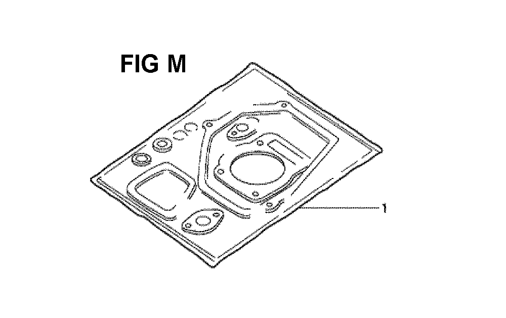 Fig-12 Diagram and Parts List for GXV160 Type N1S Honda Engine