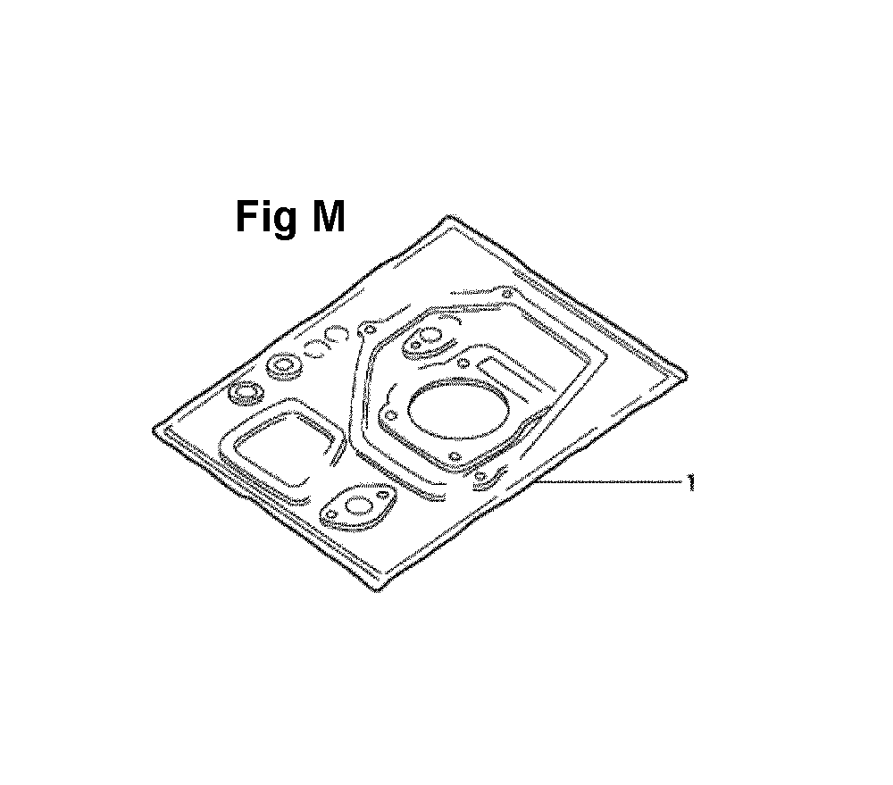 Fig-10 Diagram and Parts List for GXV140 Type A1Y Honda Engine