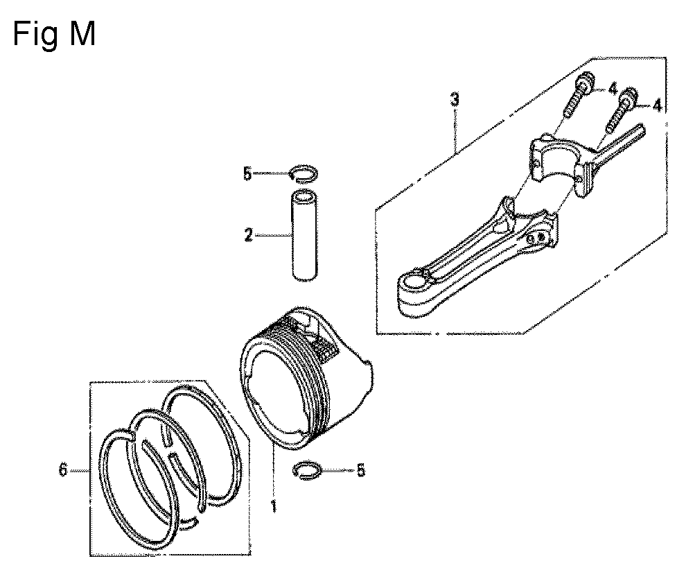 Fig-13 Diagram and Parts List for GCV160A Type S3A2 Honda Engine