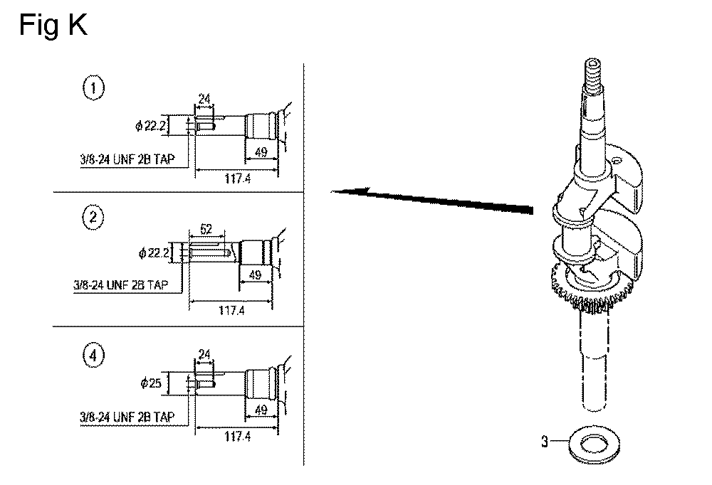 Fig-11 Diagram and Parts List for GCV160LE Type A4A9 Honda Engine