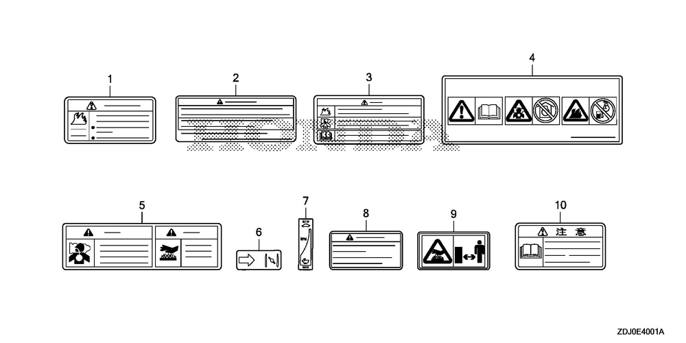 Other Parts (2) Diagram and Parts List for GXR120UT (Type QXBR)(GCCDT-2000001-9999999) Honda Engine