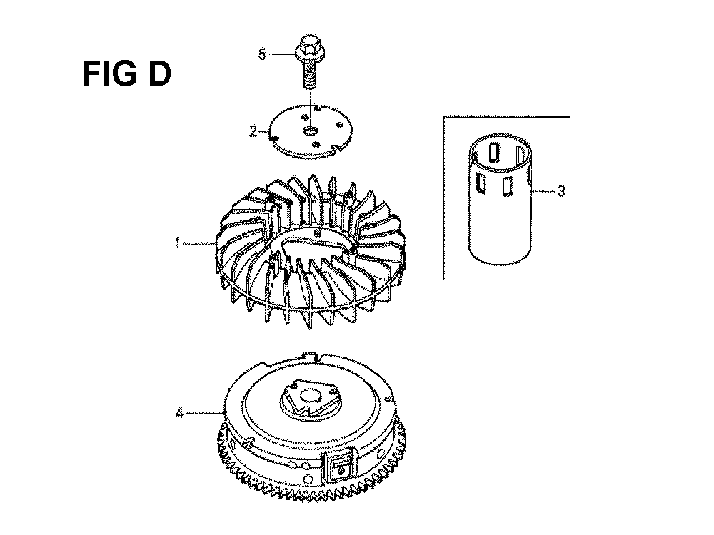 Fig-11 Diagram and Parts List for GXV530 Type SXE3A Honda Engine