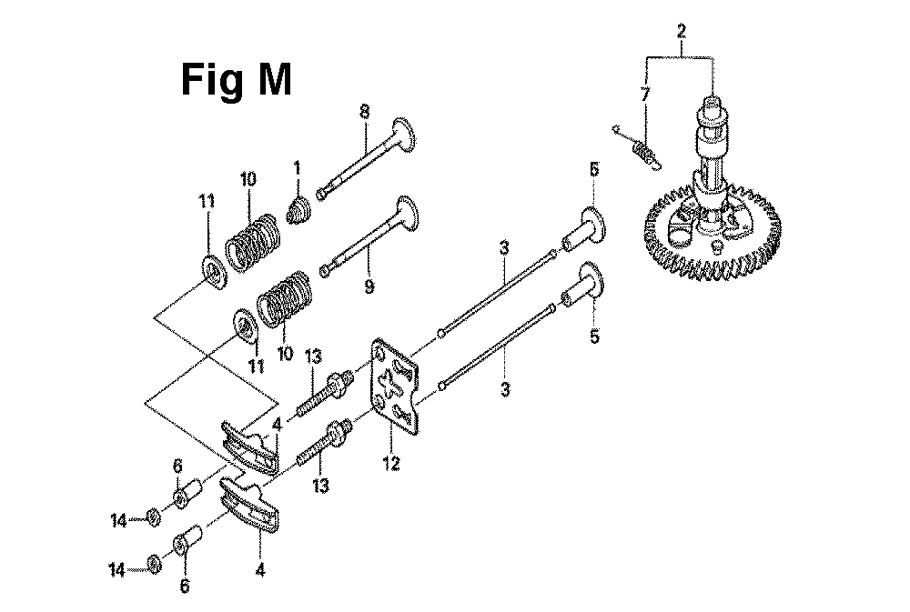 Fig-6 Diagram and Parts List for GXV160UH2 Type SFL Honda Engine