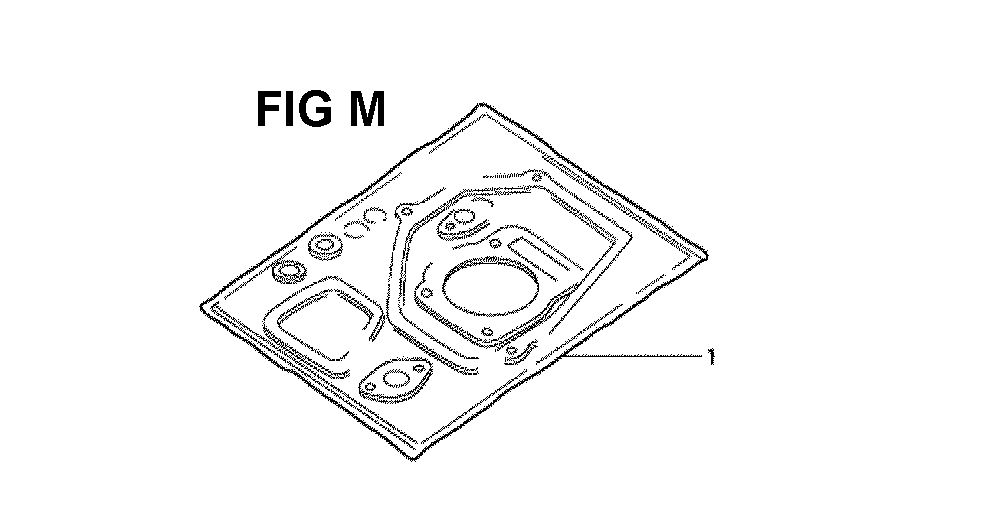 Fig-7 Diagram and Parts List for GXV160K1 Type A1S Honda Engine