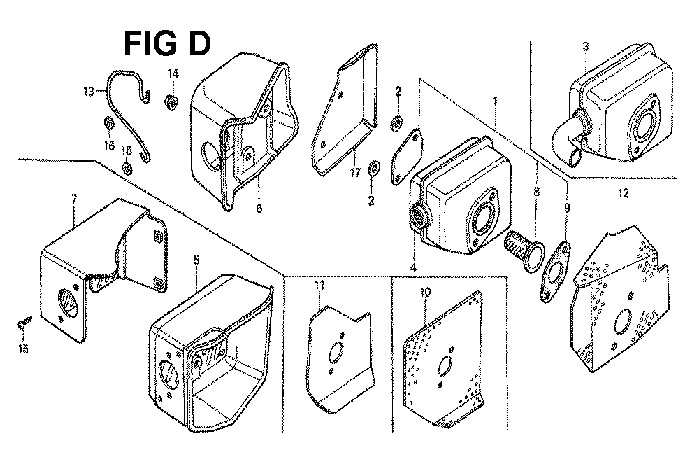 Fig-1 Diagram and Parts List for GXV160 Type N1E Honda Engine