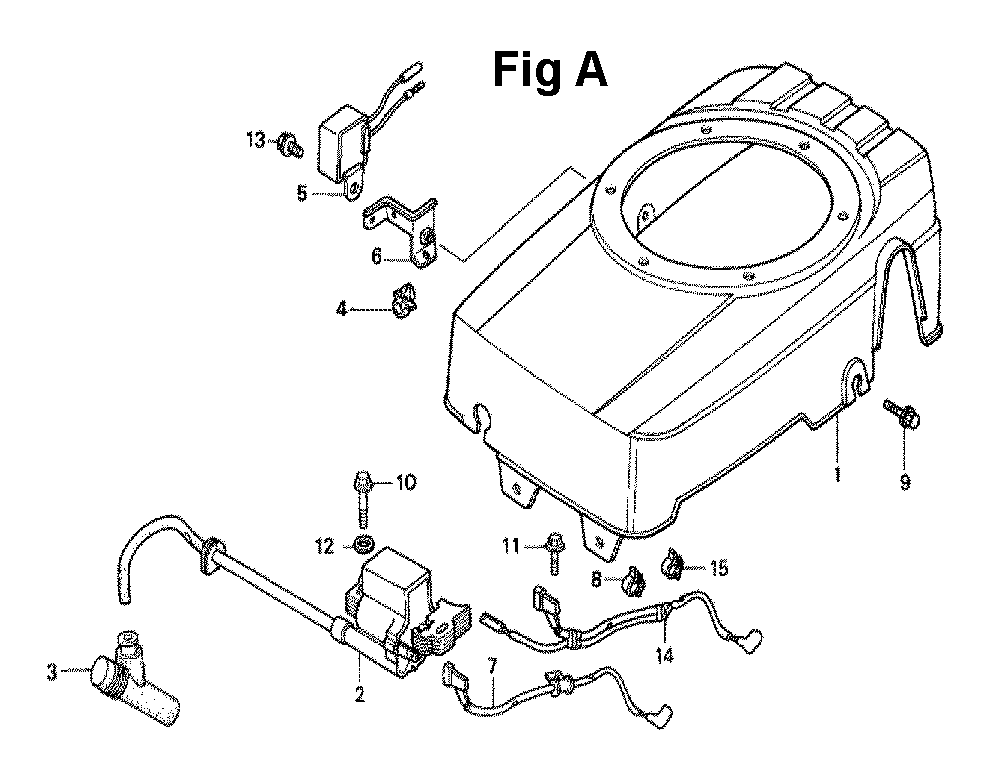 Fig-13 Diagram and Parts List for GXV160 Type N42 Honda Engine