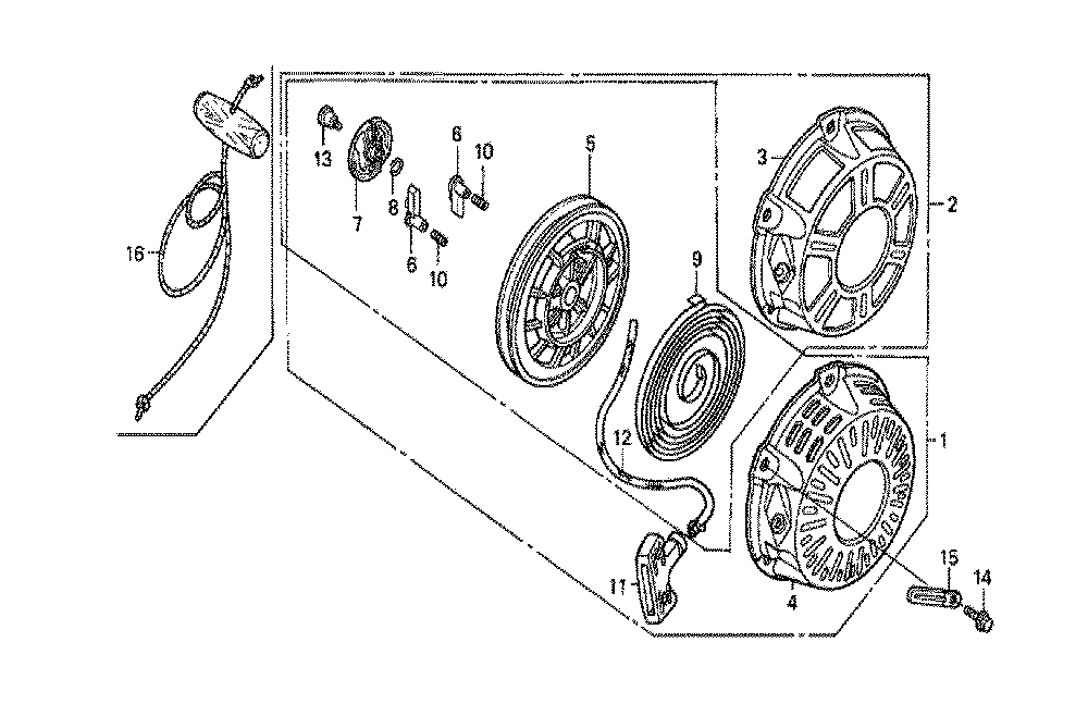 Fig-0 Diagram and Parts List for GX160K1 (SHRY)(86-9099999) Honda Engine