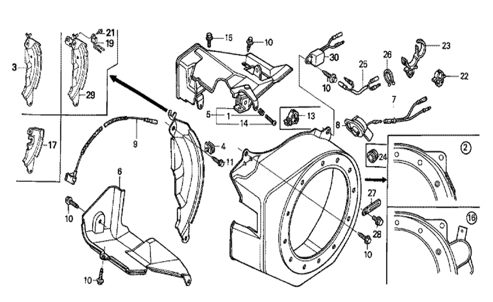 Fig-0 Diagram and Parts List for GX200 NTU-Seri-10-1899999 Honda Engine