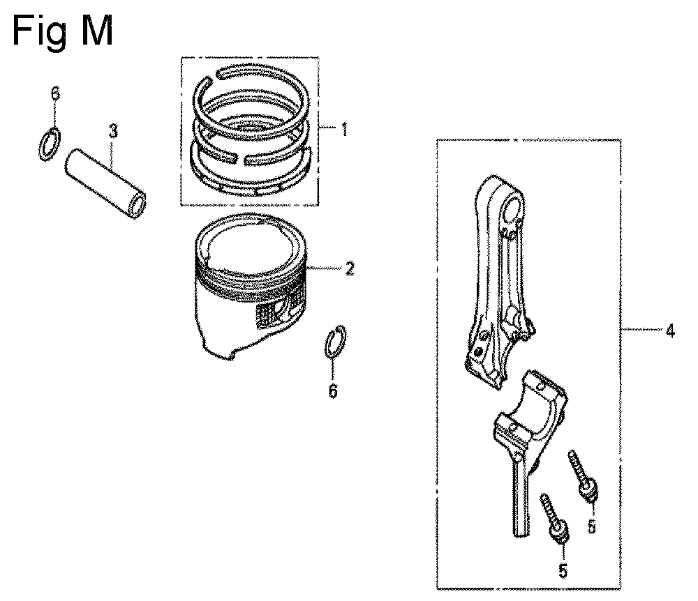 Fig-13 Diagram and Parts List for GC160A Type SHE Honda Engine