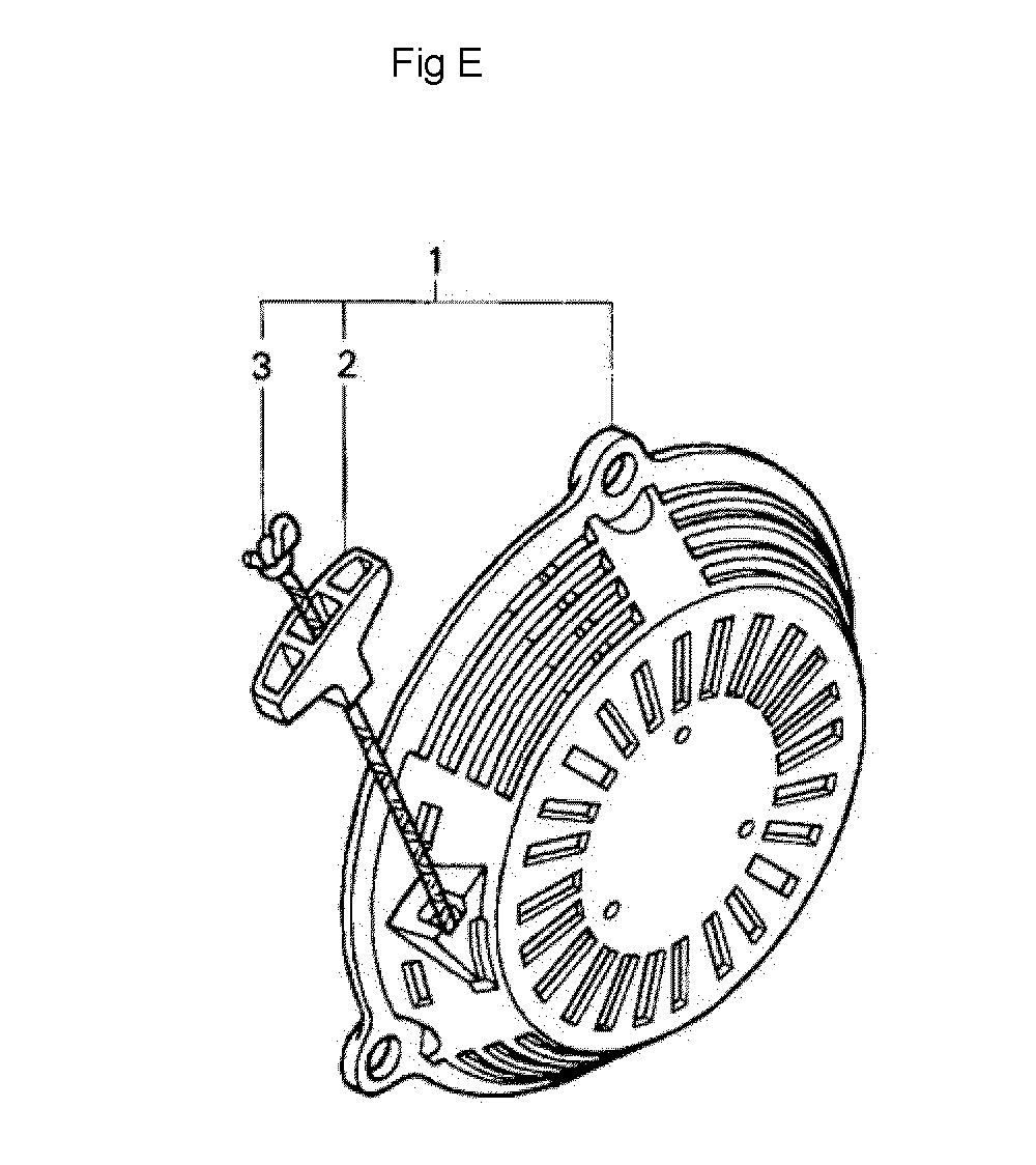 Fig-5 Diagram and Parts List for GC190A Type QEAF Honda Engine