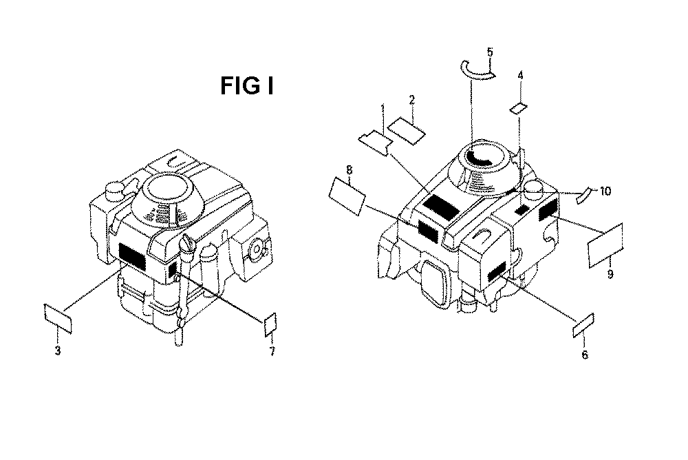 Fig-5 Diagram and Parts List for GXV340 Type DX2 Honda Engine
