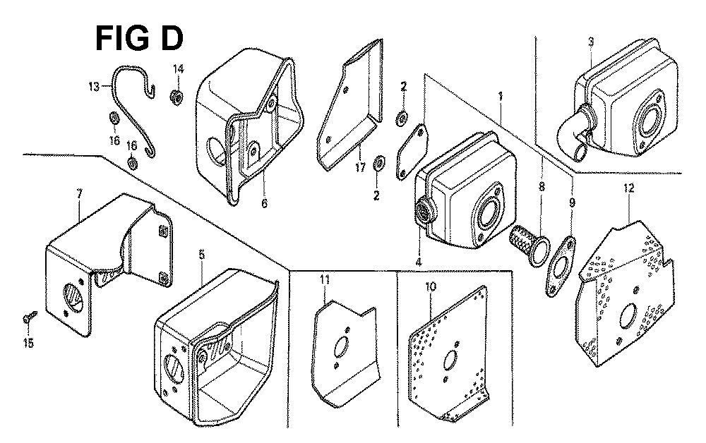 Fig-3 Diagram and Parts List for GXV160 Type N4 Honda Engine