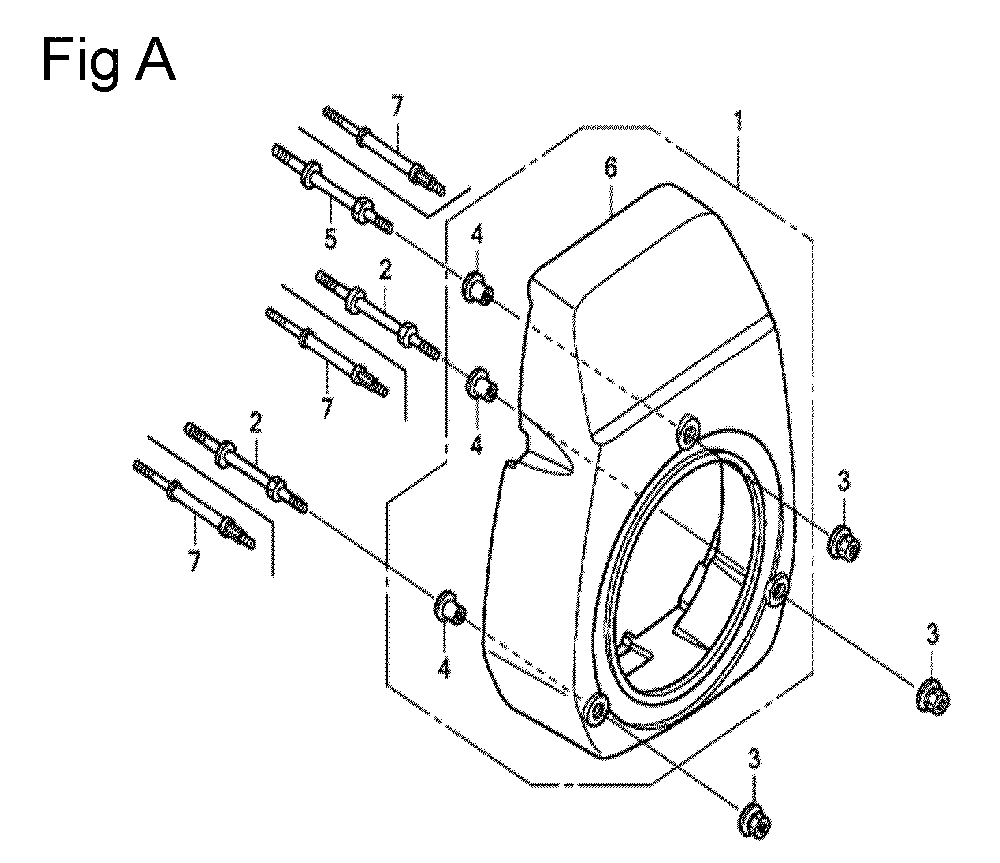 Fig-1 Diagram and Parts List for GC160 Type SHJ1 Honda Engine