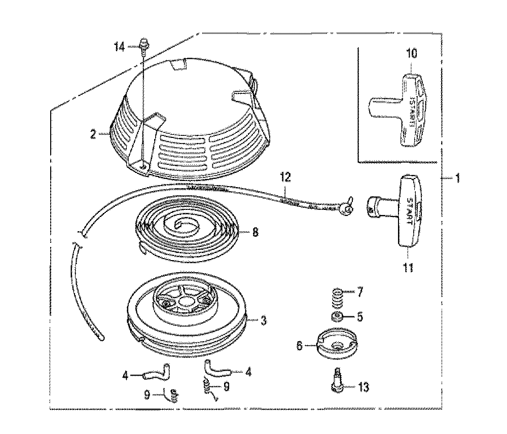 Fig-0 Diagram and Parts List for GXV160UH2 Type N1F2 Honda Engine