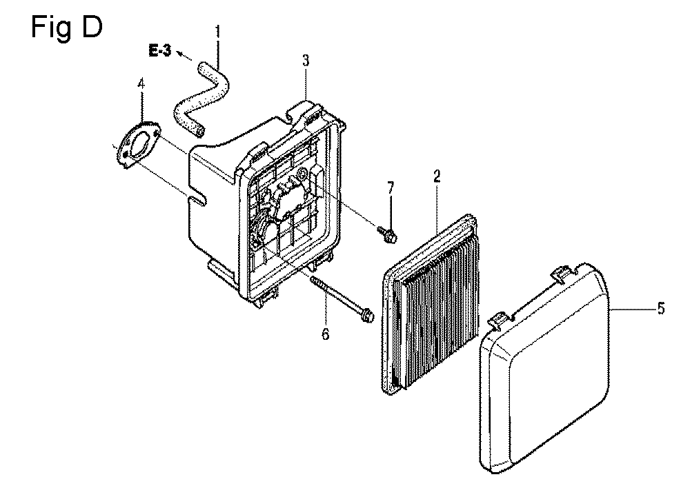 Fig-4 Diagram and Parts List for GCV160LA Type S3A Honda Engine