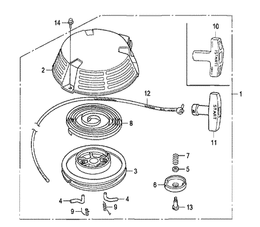 Fig-0 Diagram and Parts List for GXV160UH2 Type SFL4 Honda Engine