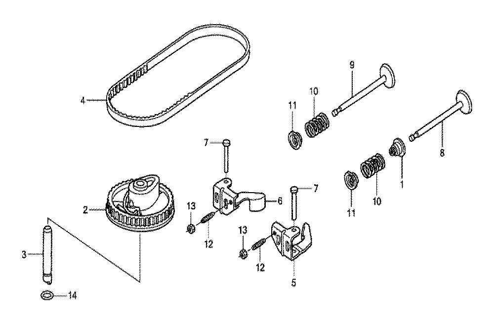 Fig-0 Diagram and Parts List for GCV190LA Type BHH Honda Engine