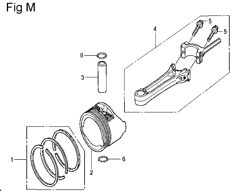 Fig-17 Diagram and Parts List for GCV160LA Type N7A1 Honda Engine