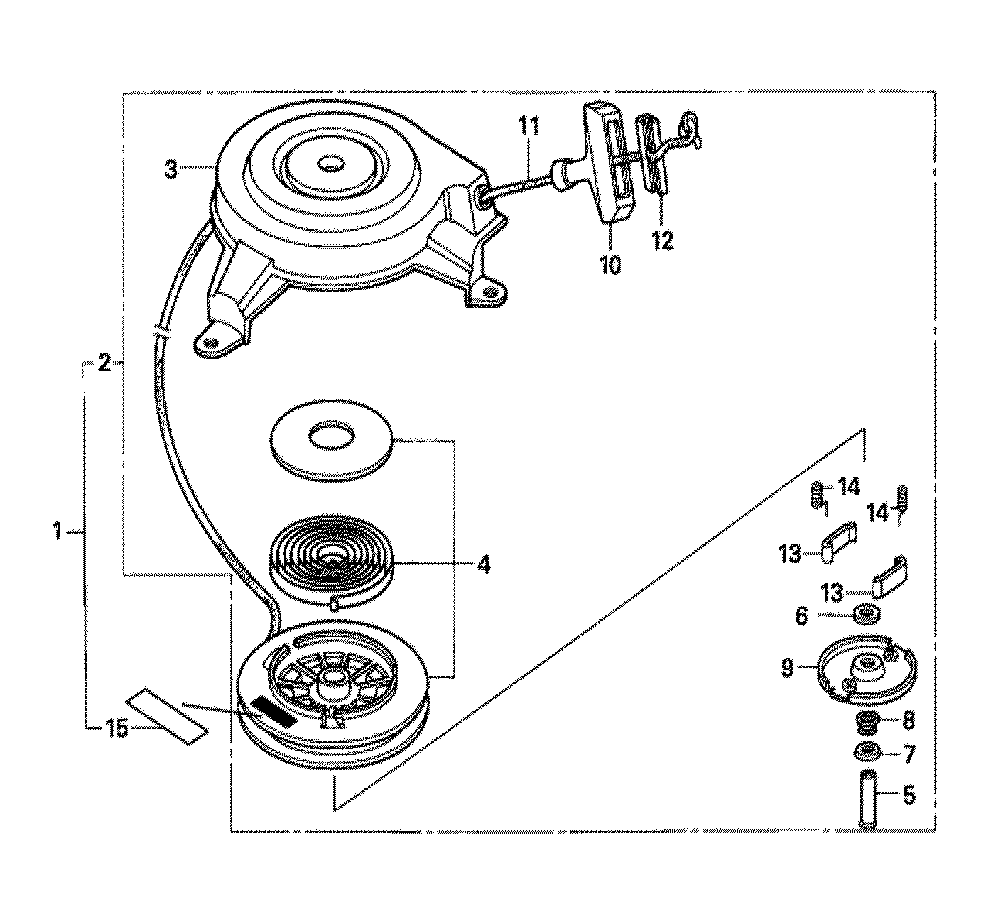 Fig-0 Diagram and Parts List for GXV160UA1 Type A1AS Honda Engine