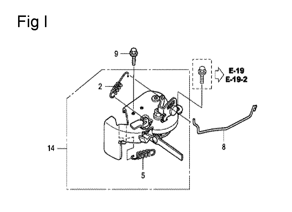 Fig-9 Diagram and Parts List for GCV160A Type R3A Honda Engine