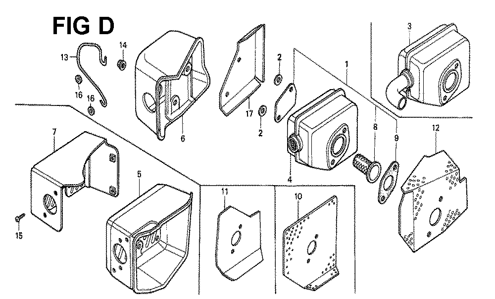 Fig-2 Diagram and Parts List for GXV160 Type SF Honda Engine