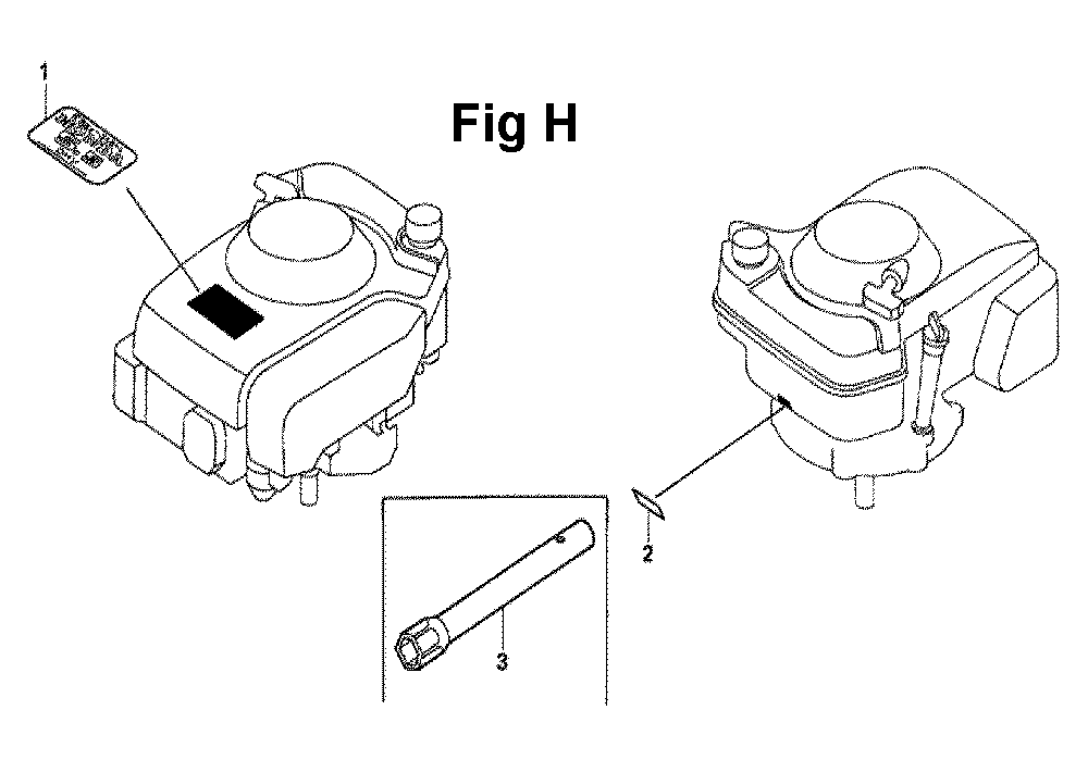 Fig-11 Diagram and Parts List for GXV160A1 Type N1AH Honda Engine