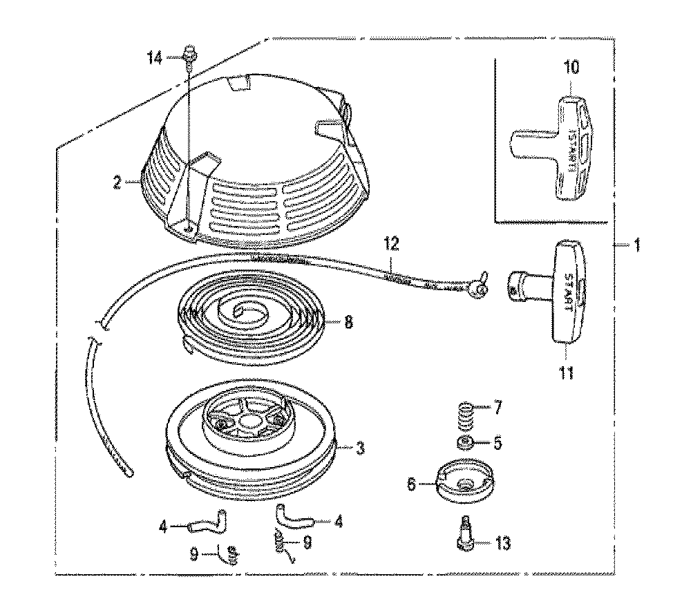 Fig-0 Diagram and Parts List for GXV160UH2 Type SFL1 Honda Engine