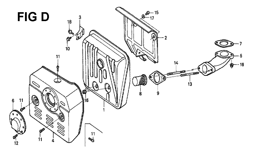 Fig-2 Diagram and Parts List for GXV340K2 Type DP23 Honda Engine