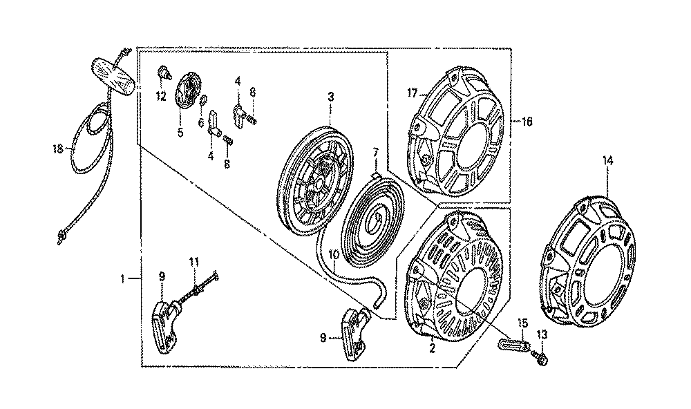Fig-0 Diagram and Parts List for GX160K1 (VXD)(20-8669999) Honda Engine