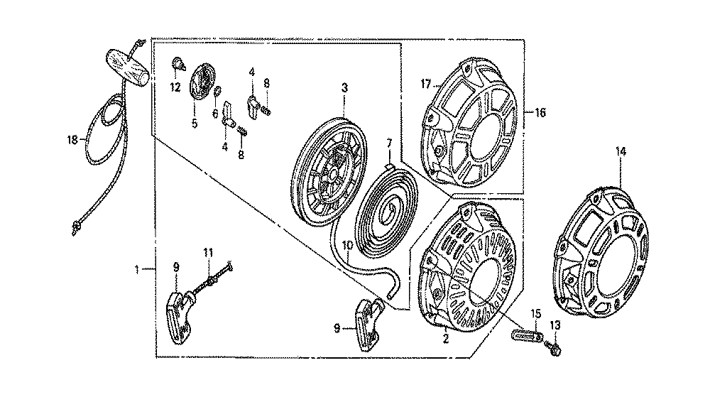 Fig-0 Diagram and Parts List for GX160K1 (QXE4)(20-8669999) Honda Engine