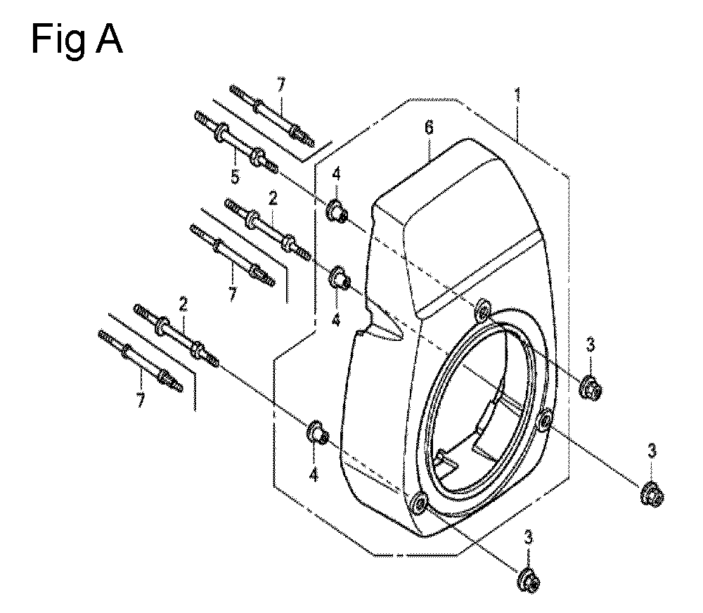 Fig-1 Diagram and Parts List for GC135 Type SHE Honda Engine