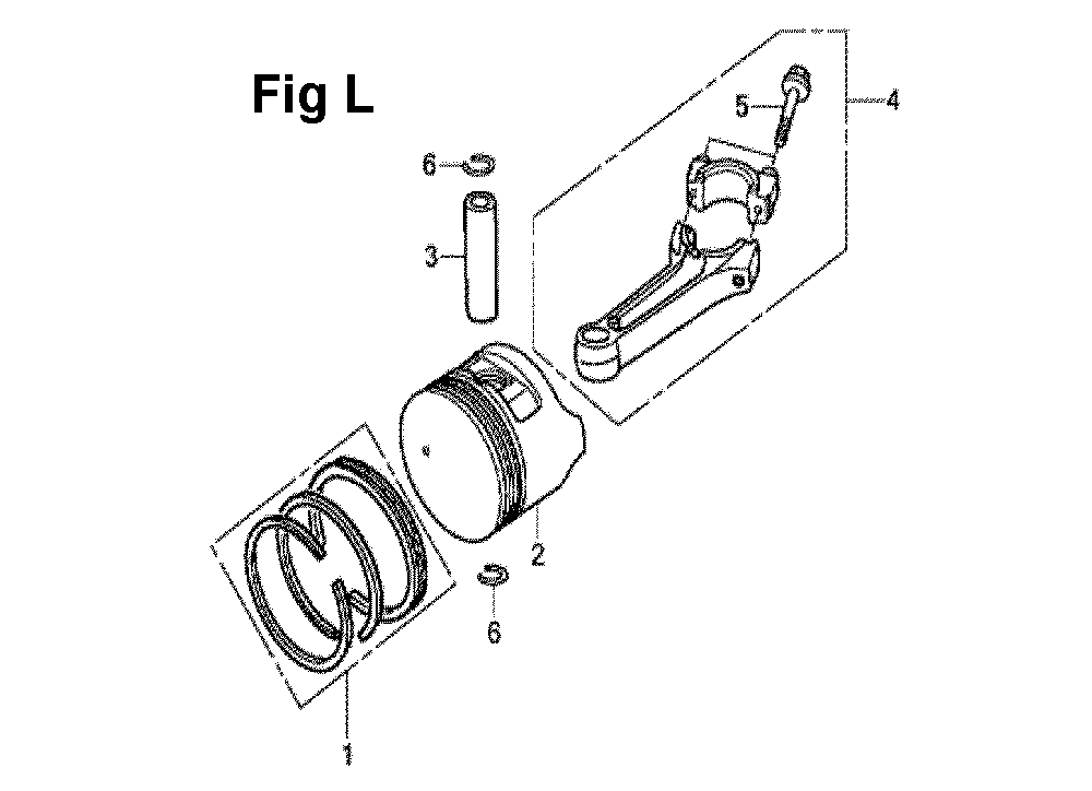 Fig-12 Diagram and Parts List for GXV160UH2 Type SFL2 Honda Engine