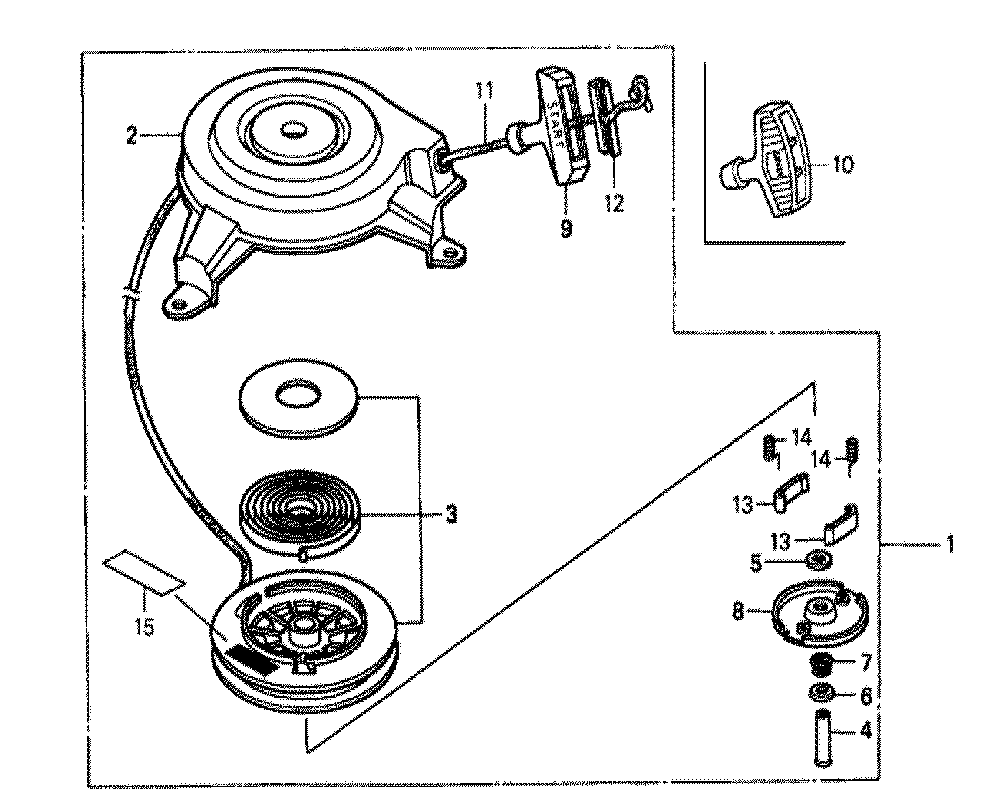 Fig-0 Diagram and Parts List for GXV160K1 Type SFLA Honda Engine
