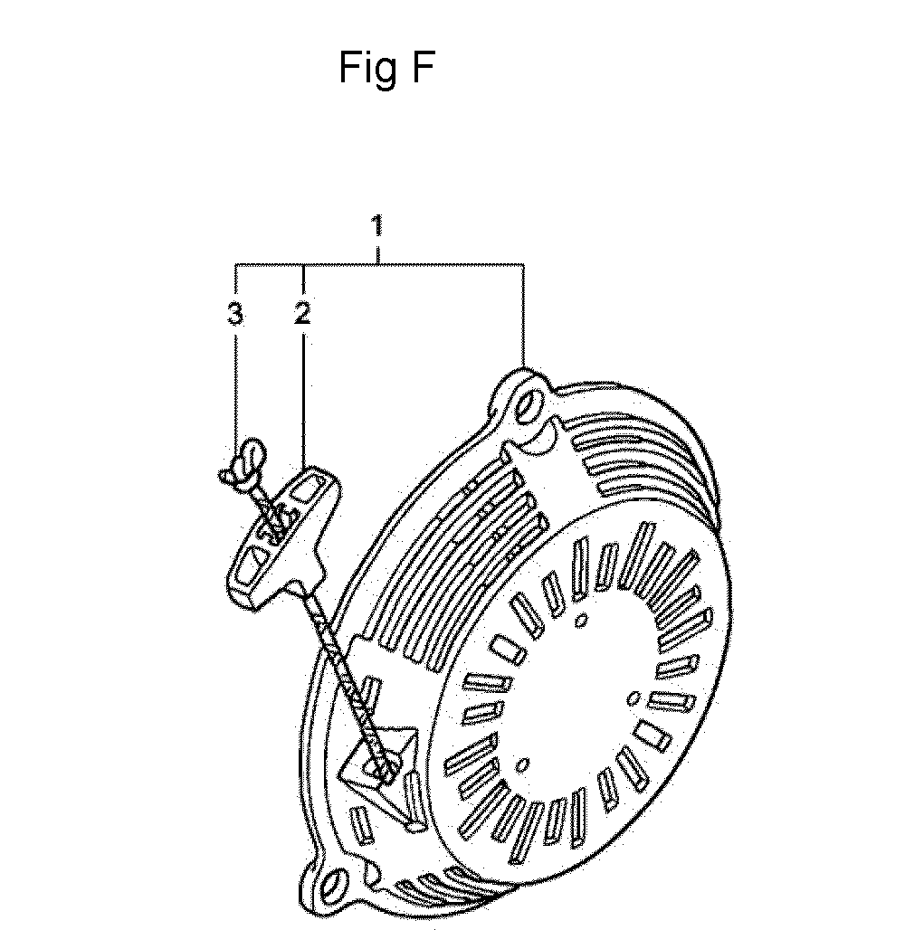 Fig-6 Diagram and Parts List for GC160LA Type QBC Honda Engine