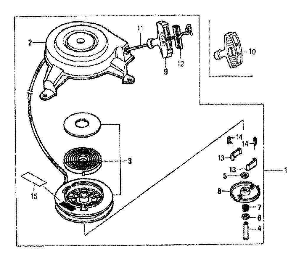 Fig-0 Diagram and Parts List for GXV160K1 Type A1AS Honda Engine